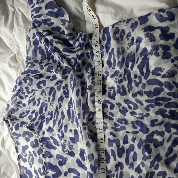 Sheer Leopard Print Tunic Bathing suit Cover - Picture 8 of 9